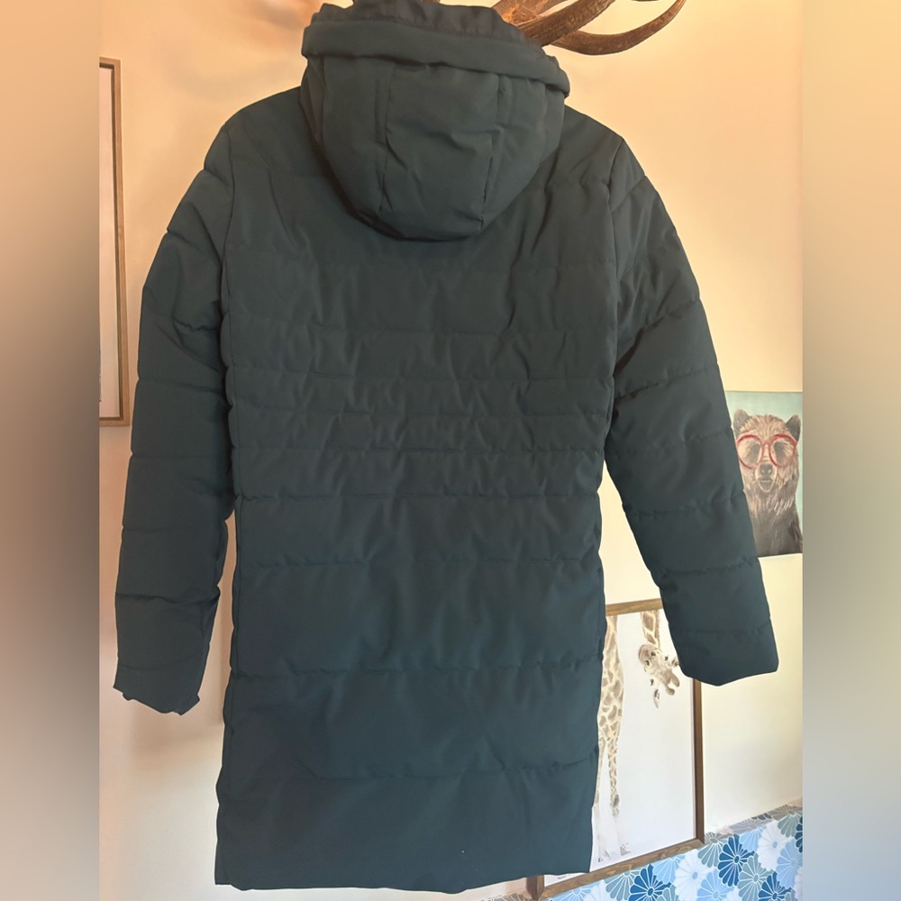 Swiss Tech Hooded Green Quilted Puffer Jacket, Size Small (4-6) - Picture 6 of 17